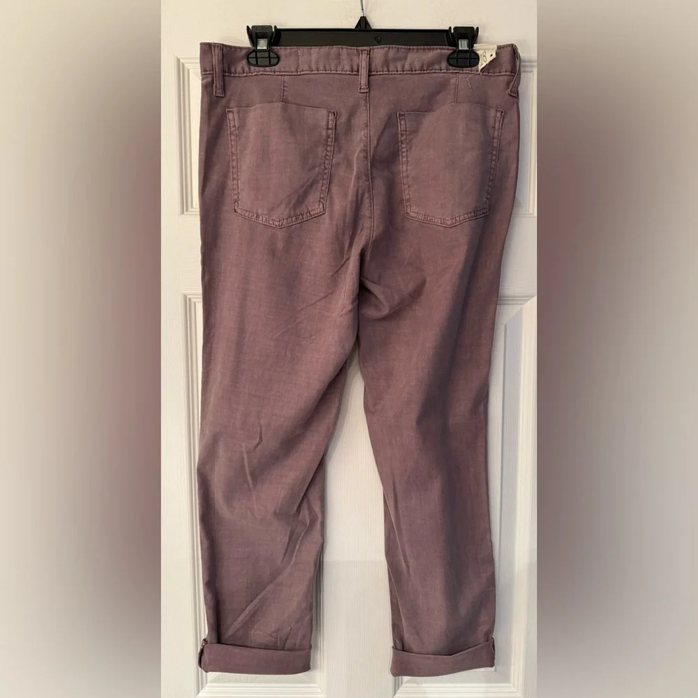 COSMIC Blue Love Moriah Pink Straight Leg Pant in Woodrose Size 28